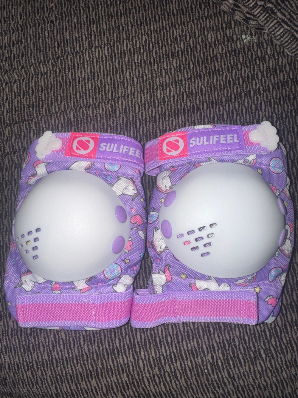 Brand new Kids Purple Unicorn Knee Pads